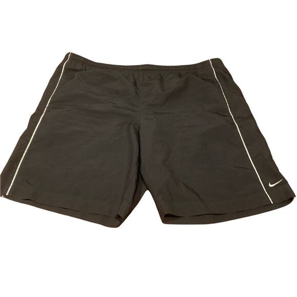 Nike Men’s Athletic Shorts Black XL Running Workout Drawstring Elastic Waist - Picture 1 of 7